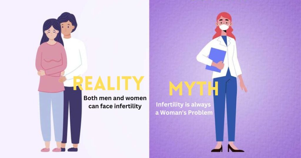 Myth vs Reality clearing up some common misunderstandings about infertility