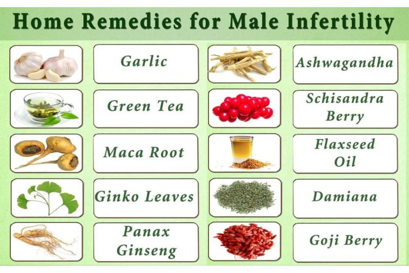Home Remedies and Natural Solutions for Enhancing Male Fertility