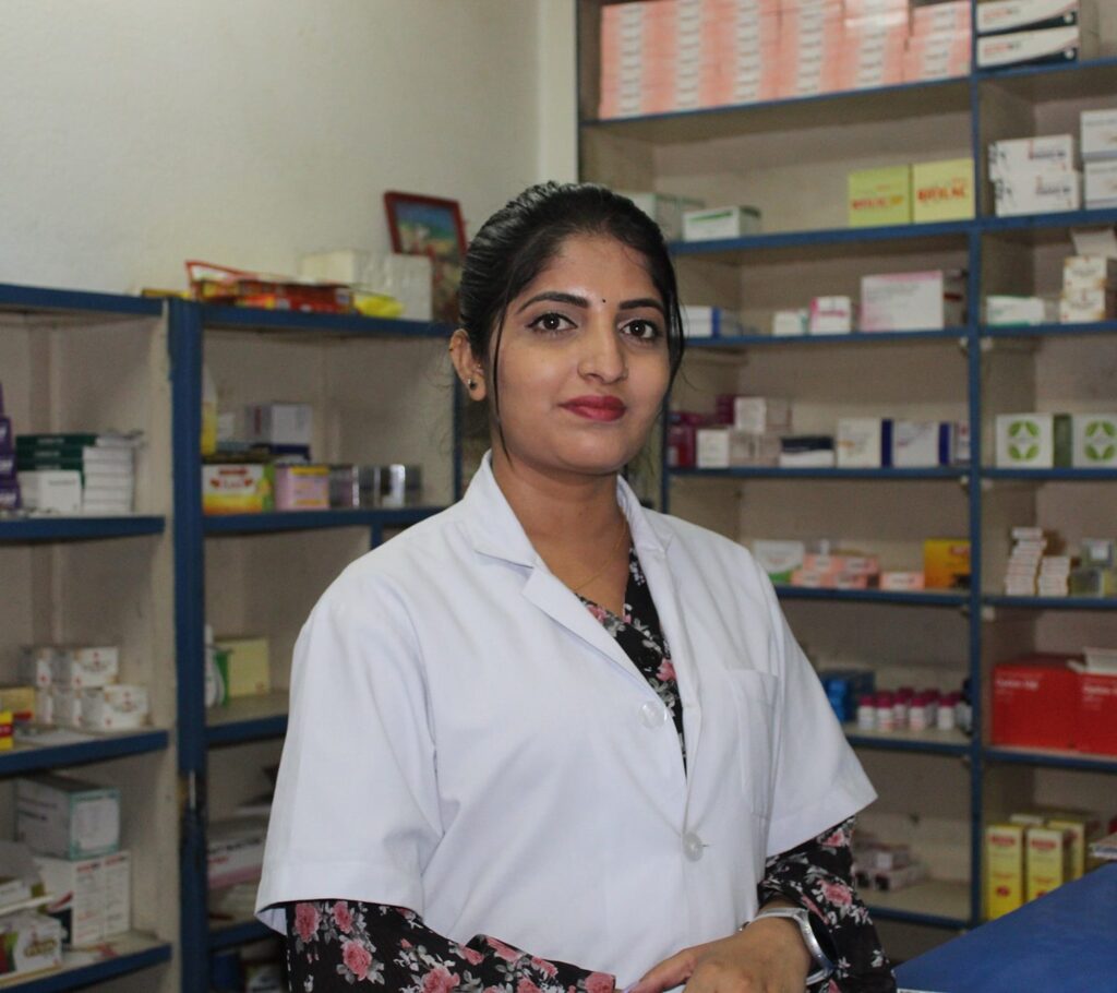 Pharmacist Aashika Panthi